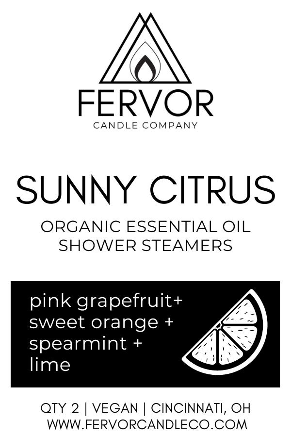 Citrus Shower Steamer